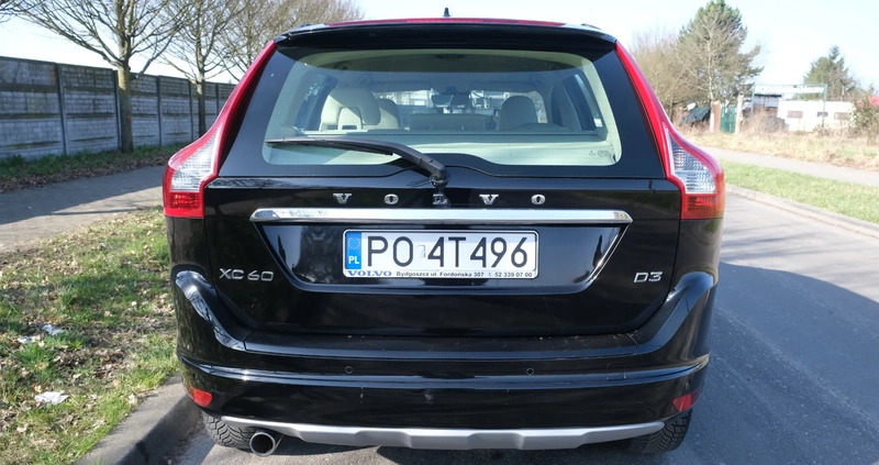 Volvo XC 60 cena 54999 przebieg: 268745, rok produkcji 2016 z Poznań małe 529